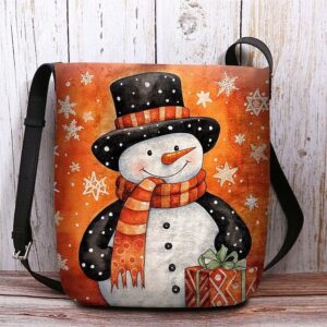 Alternative view of Women’s Christmas Snowman Crossbody Bag