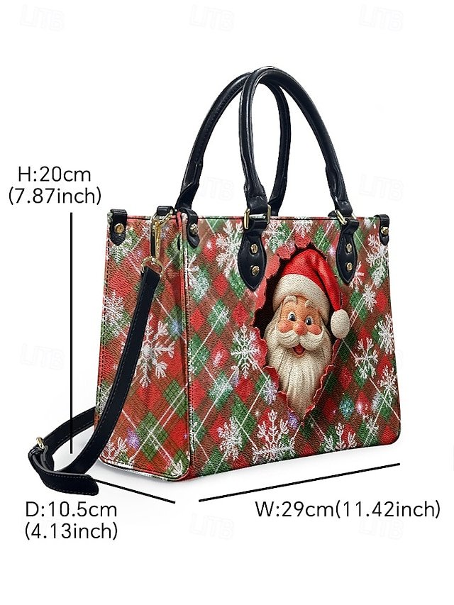 Women’s Christmas Tote Bag with Print - Image 7