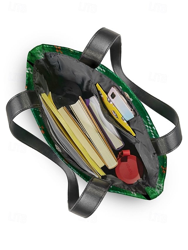 Women’s Large-Capacity Christmas Tote Bag - Image 6