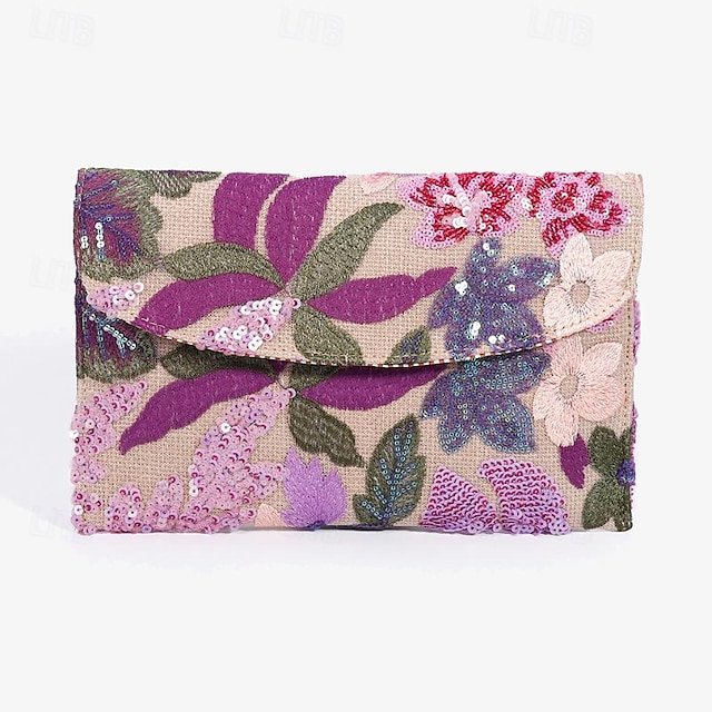 Women’s Polyester Clutch with Sequin - Image 8