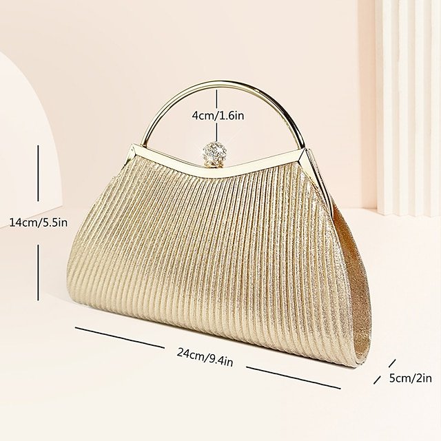 Women’s Faux Leather Clutch - Image 3