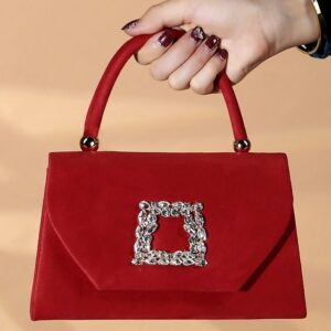 Women’s Polyester Clutch with Buckle