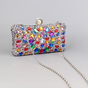 Alternative view of Women’s Polyester Clutch with Pearls