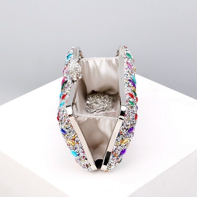 Women’s Polyester Clutch with Pearls - Image 4