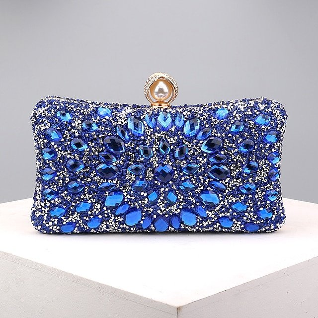 Women’s Polyester Clutch with Pearls - Image 7