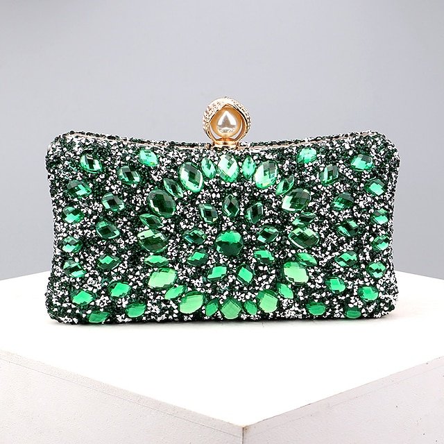 Women’s Polyester Clutch with Pearls - Image 8