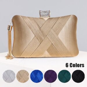 Women’s Silk Clutch with Chain
