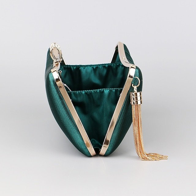 Women’s Silk Clutch with Chain - Image 5