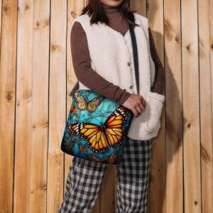 Alternative view of Women’s Butterfly Polyester Crossbody Bag