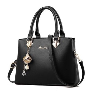 Alternative view of Women’s Faux Leather Handbag with Chain