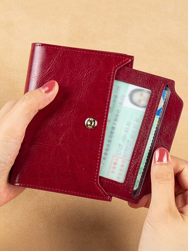 Women’s Genuine Leather RFID Blocking Wallet - Image 4