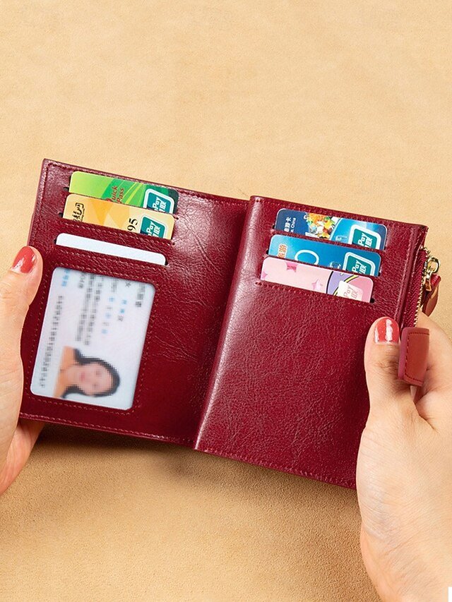 Women’s Genuine Leather RFID Blocking Wallet - Image 5