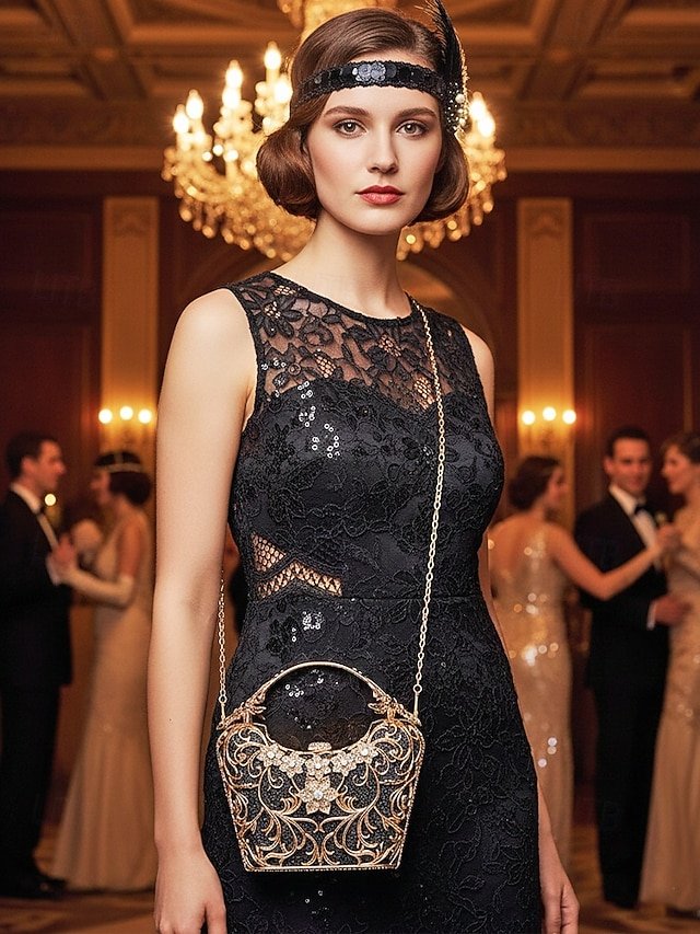 Women’s Glitter Evening Handbag - Image 2