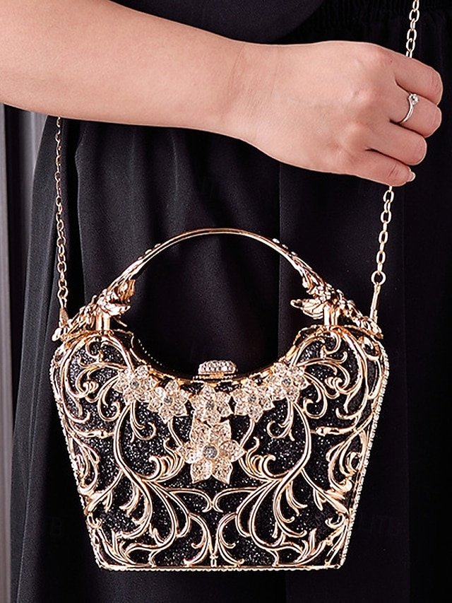 Women’s Glitter Evening Handbag - Image 4