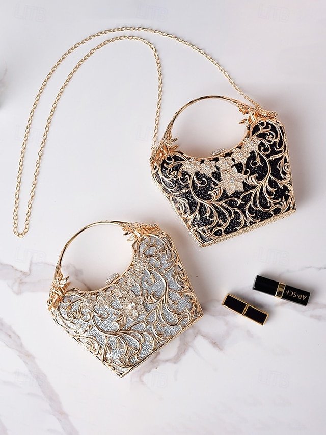 Women’s Glitter Evening Handbag - Image 7