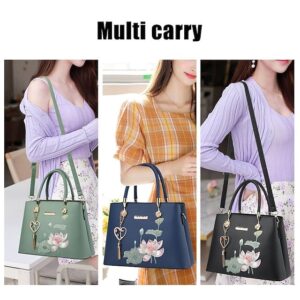 Alternative view of Women’s Embroidered Faux Leather Crossbody Bag