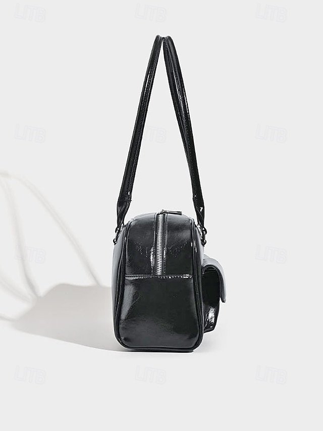 Women’s Large Capacity Faux Leather Handbag - Image 6