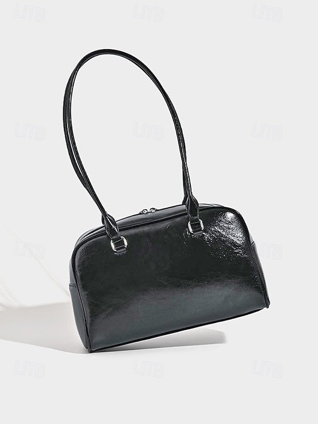 Women’s Large Capacity Faux Leather Handbag - Image 7
