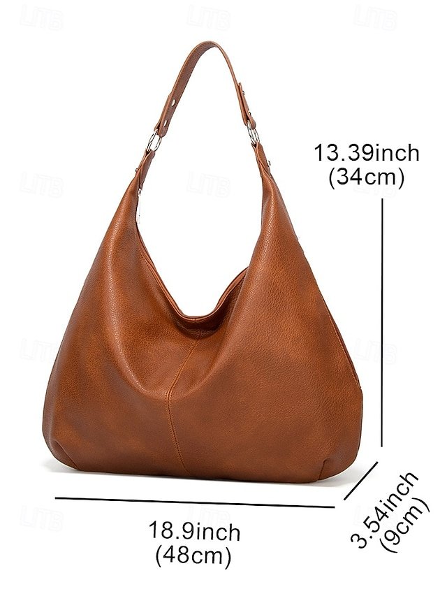Women’s Large Hobo Shoulder Bag - Image 4