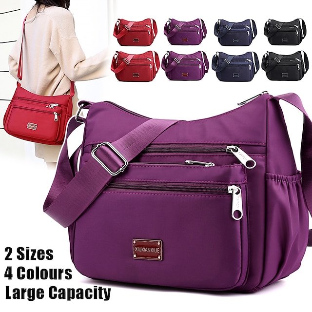 Women’s Lightweight Nylon Crossbody Bag