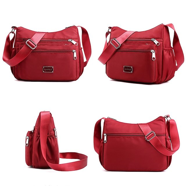 Women’s Lightweight Nylon Crossbody Bag - Image 7