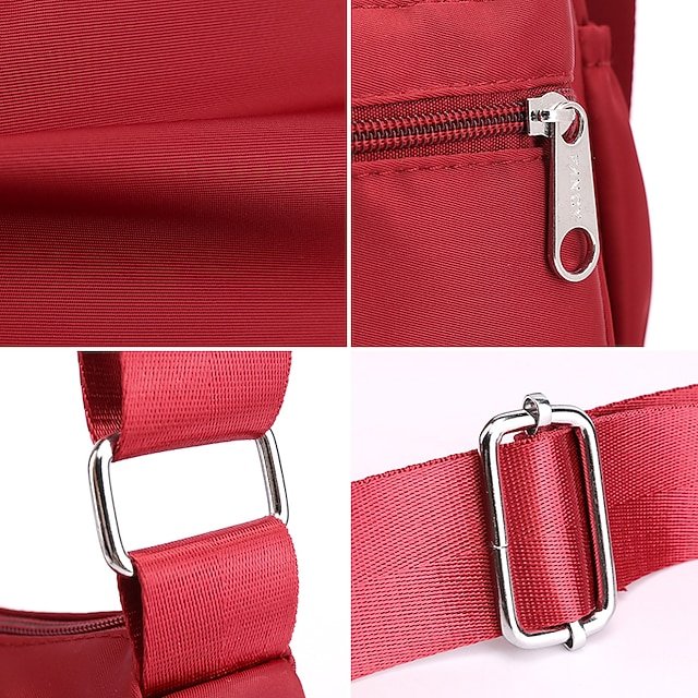 Women’s Lightweight Nylon Crossbody Bag - Image 8