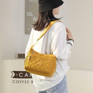 Alternative view of Women’s Multi-Pocket Nylon Crossbody Bag