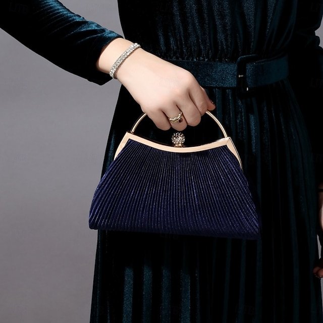 Women’s Navy Blue Evening Clutch - Image 4