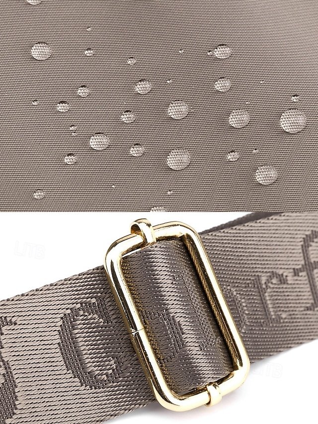 Women’s Nylon Crossbody Bag with Multiple Pockets - Image 8