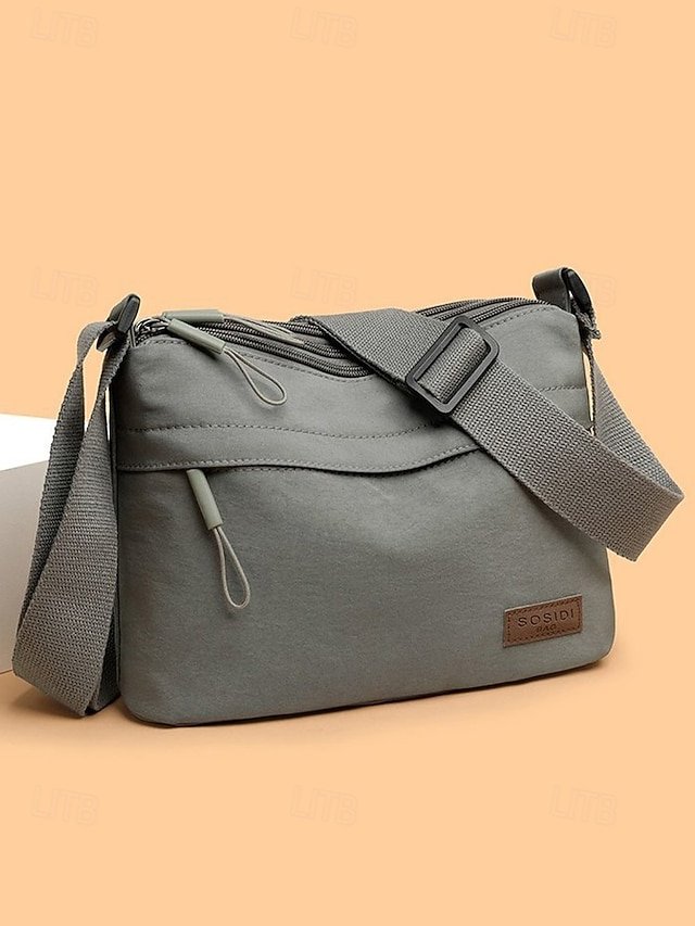 Women’s Nylon Crossbody Shoulder Bag - Image 2