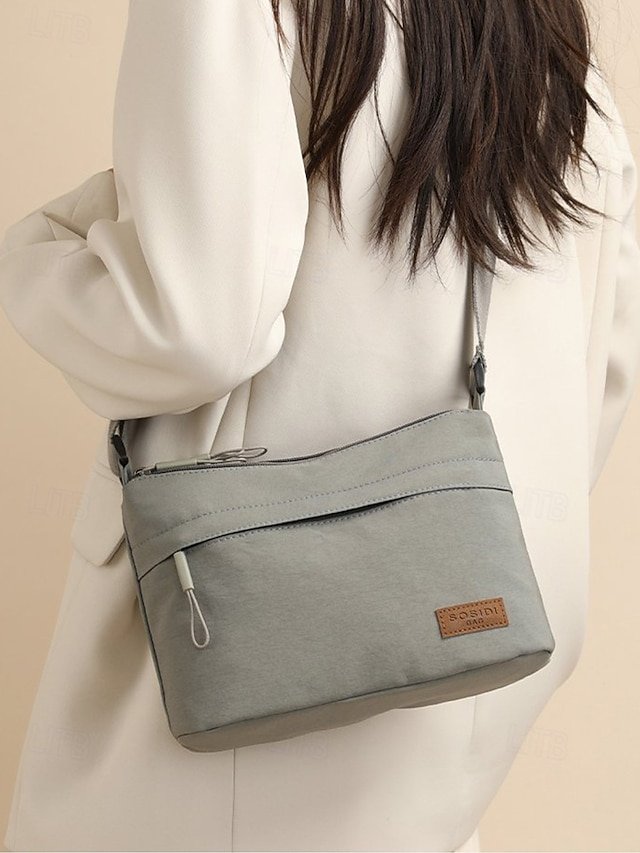 Women’s Nylon Crossbody Shoulder Bag - Image 4