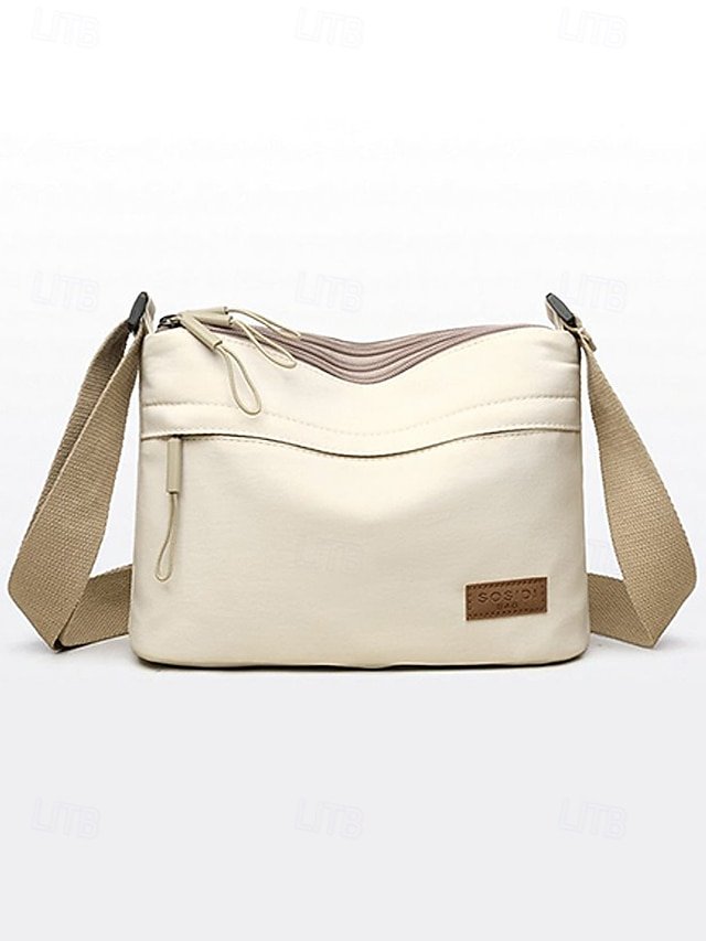 Women’s Nylon Crossbody Shoulder Bag - Image 8
