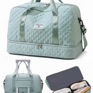 Women’s Quilted Nylon Tote Bag