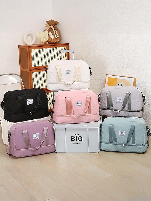 Women’s Quilted Nylon Tote Bag - Image 6