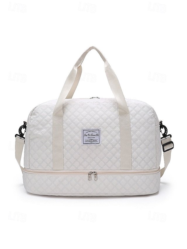 Women’s Quilted Nylon Tote Bag - Image 7