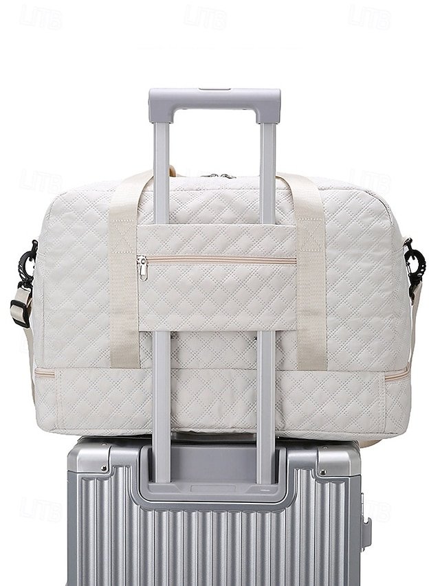 Women’s Quilted Nylon Tote Bag - Image 8