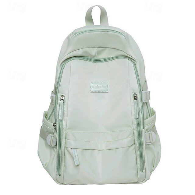 Women’s Pastel Green School Backpack - Image 2