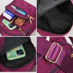 Alternative view of Women’s Quilted Nylon Crossbody Bag