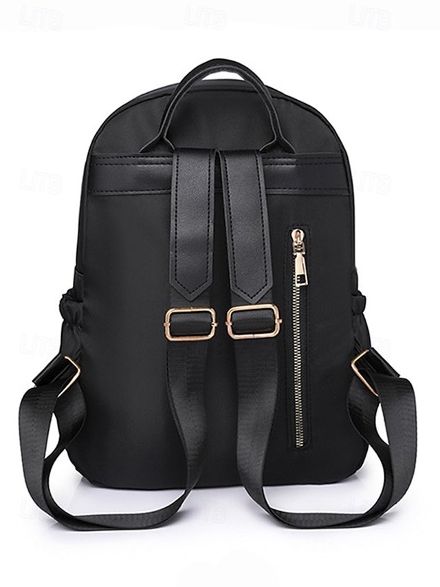 Women’s Quilted Waterproof Nylon Backpack - Image 5