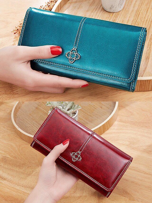 Women’s Waterproof Faux Leather Wallet - Image 5