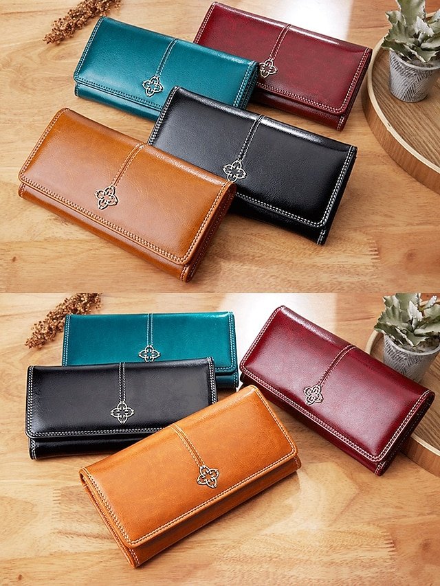 Women’s Waterproof Faux Leather Wallet - Image 7