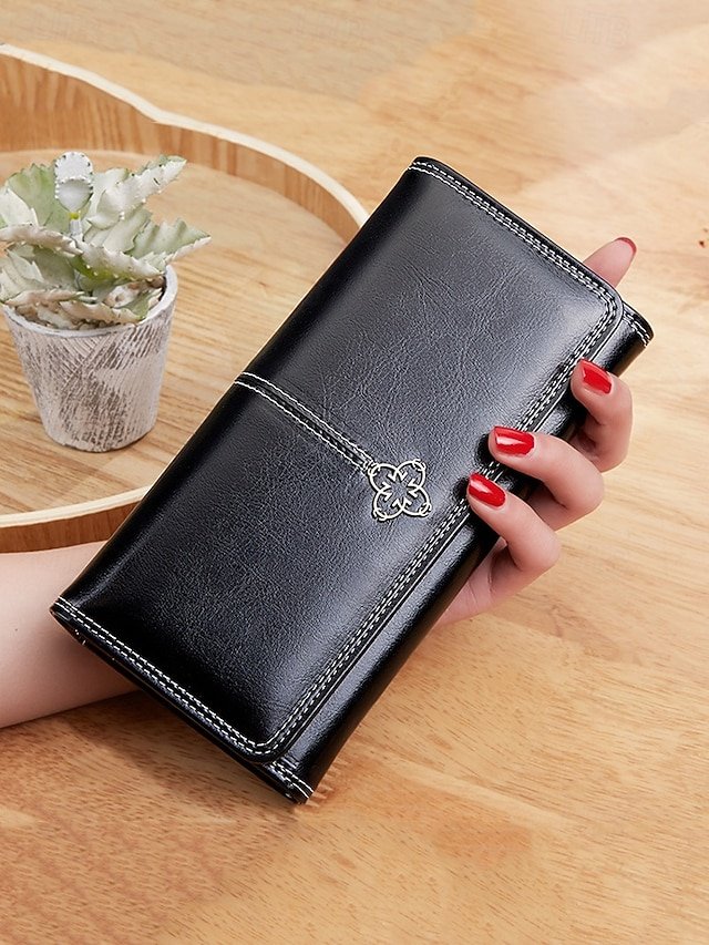Women’s Waterproof Faux Leather Wallet - Image 8