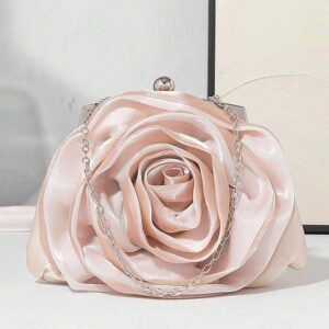 Alternative view of Women’s Rose Flower Evening Clutch