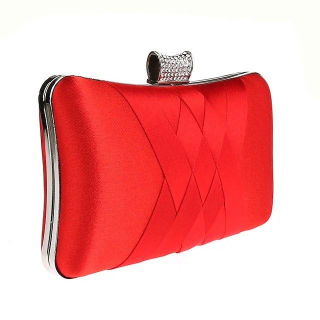 Women’s Satin Evening Clutch Bag - Image 8