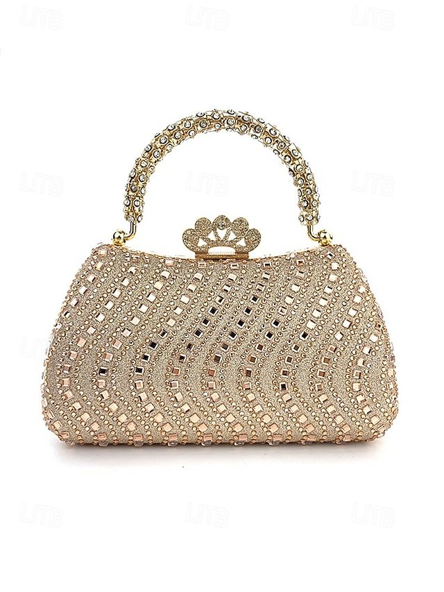 Women’s Sequins Evening Bag with Chain Strap - Image 7
