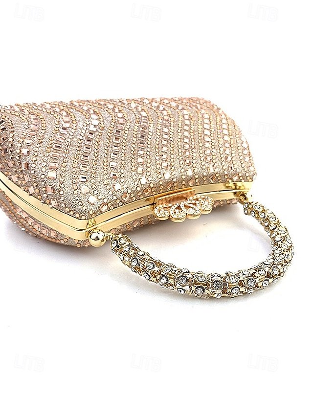 Women’s Sequins Evening Bag with Chain Strap - Image 8