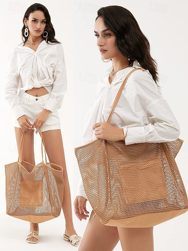 Women’s Mesh Shoulder Bag - Image 3