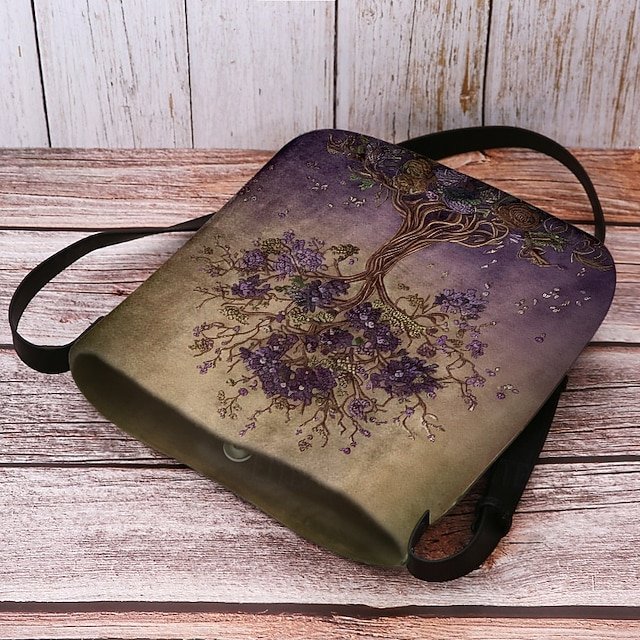 Women’s Velvety Polyester Shoulder Bag - Image 6