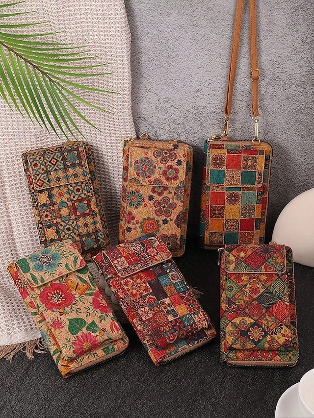 Women’s Vintage Boho Phone Crossbody Bag - Image 3
