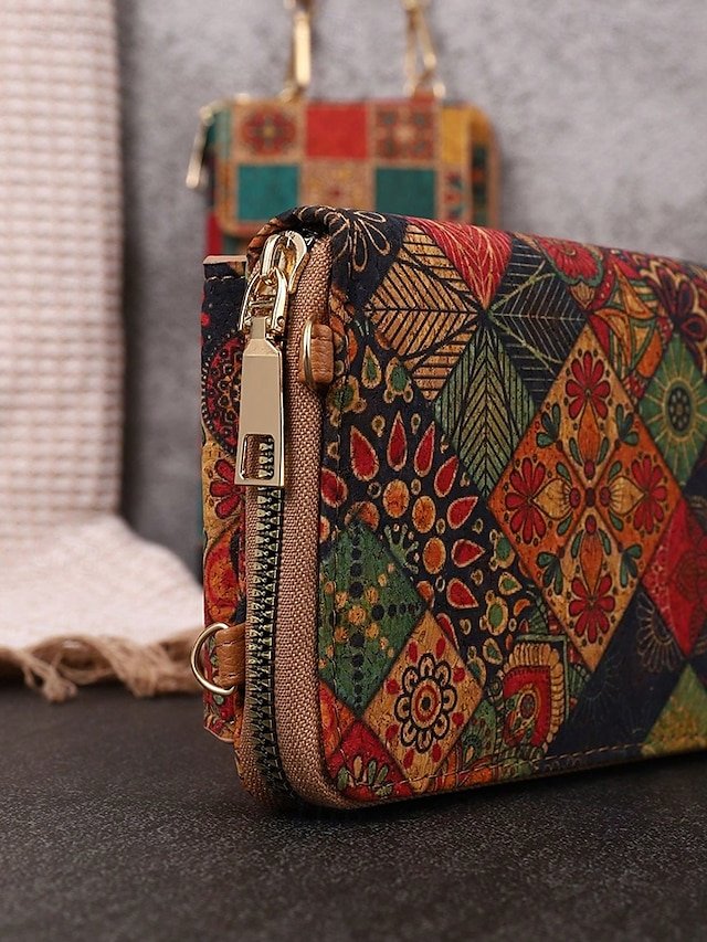 Women’s Vintage Boho Phone Crossbody Bag - Image 6
